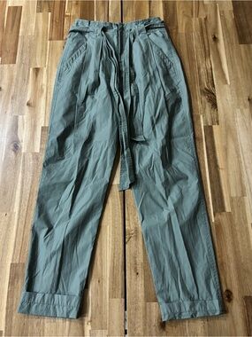 NWT‎ Rebecca Taylor Poplin Tie Pant